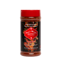 Load image into Gallery viewer, Heat Dust BBQ Rub with medium spice. Low carb, no msg, gluten free seasoning