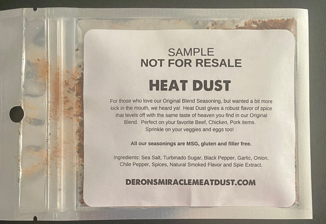 Heat Dust Spicy Seasoning Sample Size